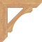 Ekena Millwork Legacy Slat Smooth Bracket, Western Red Cedar, 3 1/2"W x 20"D x 20"H BKT04X20X20LEC06SWR - alternate 2